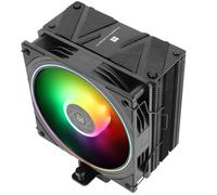Thermalright Assassin Spirit 120 EVO Refrigerador de procesador ARGB, silencioso, negro, con ventilador PWM de 120 mm, tecnología AGHP 4th, compatibilidad Intel lga1700, 1150, 1151, 1200, AMD AM4, AM5