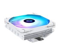 Thermalright AXP120-X67 White ARGB Enfriador de aire de CPU de perfil bajo con ventilador PWM TL-C12015W-S de 120mm,6 tubos de calor, 67mm de altura,para AM4/AM5/Intel LGA 1700/1851/1150/1200/2011