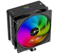 Thermalright CPU digital Assassin X 120R ARGB Black CPU, cubierta digital de pantalla superior, CPU de ventilador silencioso TL-P12-S PWM, refrigeración por aire, compatible con AM4/AM5, Intel LGA1851