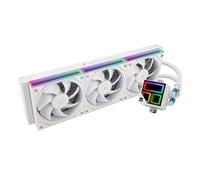Thermalright Frozen Infinity 360 White - Disipador de calor para CPU 360 AIO, triple ventilador TL-M12W-PWM, Infinity Mirror para AMD/AM4/AM5, Intel LGA 1851/1700/1150/1151/2011