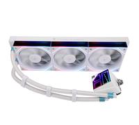 Thermalright Frozen Infinity 360 WHITE - Ventilador de CPU (triple PWM, 2000 rpm, para AM4/AM5 e Intel LGA115X/2011/1700/1851, Infinity Mirror