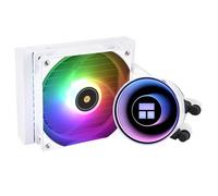 Thermalright Frozen Notte 120 ARGB White CPU Enfriador de agua | CPU de refrigeración por agua, cabezal frío ARGB, adecuado para AMD:AM4/AM5, Intel LGA 1700/1851/1150/1151/1200