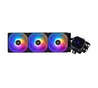 Thermalright Frozen Prism 360 Black ARGB, Enfriador de agua líquida para CPU con ventilador PWM ARGB de 120 mm, Enfriador de agua para ordenador compatible con AM4/AM5, Intel 1700/1851/1150/1151/1200
