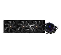 Thermalright Frozen Prism 360 Black, Enfriador de agua líquida para CPU con ventilador PWM de 120 mm, Disipador de agua integrado para AMD/AM4/AM5, Intel LGA1700/1150/1151/1200/1851