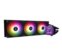 Thermalright Frozen Warframe Pro 360 ARGB Black AIO CPU Liquid Cooler, IPS LCD Pantalla 320 x 320, para AM4/AM5/Intel LGA1700/1851, pantalla LCD magnética