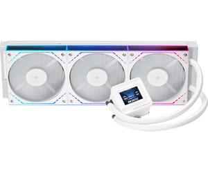 THERMALRIGHT FW360 SE ARGB V2 360mm AIO CPU Refrigerador de Líquido, Pantalla LCD de 2", Ventilador Daisy-Chain TL-M12QW 2000U/min, para AM4/AM5 & Intel LGA 1700/1851, Blanco