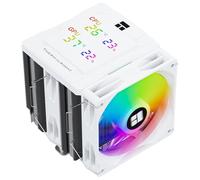 Refrigeracion Aire Thermalright Socket Universal Doble Torre 120mm Peerless Assassin 120 Digital ARGB Blanca Pantalla Digital