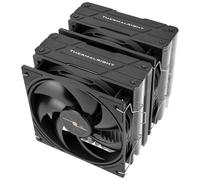 Thermalright Peerless Assassin 120 Black V3 - Enfriador de aire para CPU (6 disipadores de calor con dos ventiladores TL-P12 PWM, diseño de cubierta superior para AM4/AM5, Intel LGA 1851/1700/115X