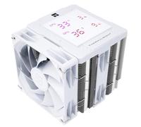 Thermalright Peerless Assassin 120 - Enfriador digital blanco para CPU, torres dobles y ventiladores dobles, enfriador de aire de CPU, cubierta superior de pantalla digital, para AM4/AM5, Intel