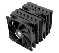 Thermalright Peerless Assassin 120 SE - Enfriador de aire para CPU negro, 6 tubos de calor, ventiladores duales TL-C12C PWM, refrigeración de CPU de 155 mm de alto, para AM4/AM5 e Intel LGA