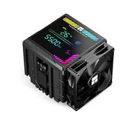 Thermalright Peerless Assassin 140 Digital Black - Refrigerador de CPU (doble torre y doble ventilador, ARGB Digital Screen Top Cover, para AM4/AM5, Intel LGA1851/1700/115X/1200/2011)