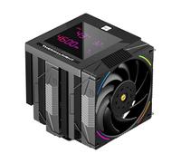 Thermalright Phantom Spirit 120 Digital EVO - Enfriador de aire para CPU, 7 tubos de calor, ventiladores PWM duales de 120 mm, cubierta superior de pantalla digital de atracción magnética, para AM4