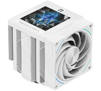 Thermalright Phantom Spirit 120 Vision Snow - Enfriador de CPU para PC, 7 tubos de calor, pantalla magnética de 3.95 pulgadas con resolución de 480 x 480, para AM4/AM5 e Intel LGA1700/1851/115x