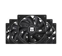 Thermalright TL-C12C X5 Ventilador de CPU Negro, 120 mm, 1550 RPM, Control PWM, Enfriador de Carcasa de Ordenador