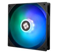 THERMALRIGHT TL-C14C-S - Ventilador silencioso de 140 mm, ventilador de computadora negro, enfriador de CPU de alta velocidad de 1500 RPM, conector PWM de 4 pines