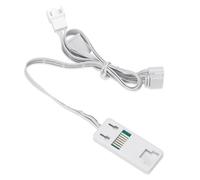 Thermalright TL-M12Q - Conectores de ventilador modulares, adaptadores de cable (blanco)