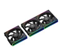 Thermalright TL-M12QX3 ventilador de chasis silencioso ventilador de bloque de construcción de empalme inalámbrico de 120 mm Función PWM procesador efecto de iluminación Infinity espejo ARGB nuevo