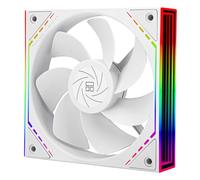 Thermalright TL-M12RW Ventilador de CPU Enfriador de Carcasa de 120 mm ARGB, Conector PWM de 4 pines Ventilador de ordenador silencioso con rodamiento S-FDB, ventilador de escritorio Tiene ambos lados