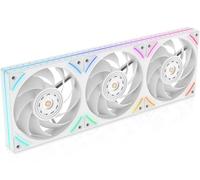 Thermalright TL-UB36W Ventiladores de refrigeración para PC de carcasa única de 360 mm, velocidad PWM 2150 rpm, iluminación ARGB, alto flujo de aire, cable modular único, para chasis y
