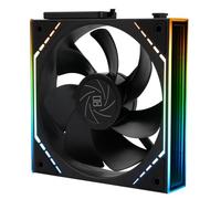 Thermalright TLM12QR, ventilador de caja inalámbrico de soldadura, ventilador de soldadura de chip, efecto de iluminación ARGB de espejo infinito, diseño de hélice de ventilador inverso, nuevo módulo