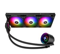 Thermalright TR Frozen Notte 360 Negro ARGB V2 Enfriador de agua para CPU 3 ventiladores PWM con velocidad de 2000 rpm, Intel LGA 1851/115X/1200/2011, adecuado para AM4/AM5, disipador de agua