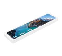 Thermalright Trofeo Vision 11.3 LCD blanco pantalla IPS magnética de 11.3 pulgadas, resolución de 1920 x 400, atraída magnéticamente a la superficie del chasis, pantalla de imagen/video DIY