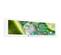 Thermalright Trofeo Vision 9.16 LCD blanco pantalla IPS magnética de 9.25 pulgadas, resolución de 1920 x 480, atraída magnéticamente a la superficie del chasis, pantalla de imagen/video DIY