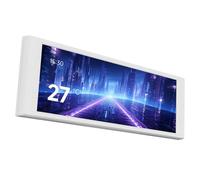 Thermalright Trofeo Vision LCD blanco, pantalla IPS magnética de 6.8 pulgadas, resolución de 1280 x 480, extraíble en cada esquina del chasis, pantalla exclusiva del radiador refrigerado por agua