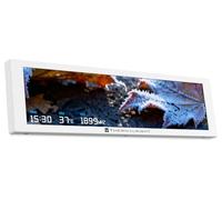 Thermalright Trofeo Vision - Pantalla LCD AIO de 9.25 pulgadas, pantalla USB tipo C para monitoreo de hardware en tiempo real, con temas preestablecidos para carcasa de PC de juegos/enfriador de CPU