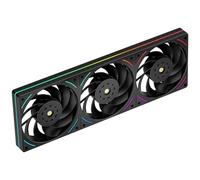 Thermalright Ventilador de carcasa TL-UB36R de 120 mm, paquete de 3 PWM, silencioso (≤ 27 dBA) con pala invertida, iluminación ARGB de 5 V, para refrigeración por agua de CPU y refrigeración de la