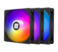 Thermalright Ventilador de CPU TL-C12C-S de 120 mm ARGB Case Cooler Fan, ventilador silencioso PWM de 4 pines con rodamiento S-FDB incluido, ventilador de refrigeración de hasta 1500 RPM (3