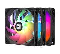 Thermalright Ventilador de CPU TL-C12C-S X3 de 120 mm ARGB, ventilador silencioso PWM de 4 pines con rodamiento S-FDB incluido, ventilador de refrigeración de hasta 1500 RPM (3 cantidades)