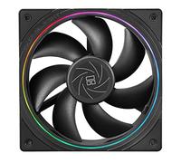 Thermalright Ventilador de CPU TL-S12 de 120 mm, ventilador de refrigeración de 4 pines, conector PWM, 1500 RPM de refrigeración (negro)
