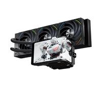 Thermalright Wonder Vision 360 Turbo ARGB Refrigerador de líquido para CPU negro para AM5/Intel LGA1851/1700, pantalla curva 3D de 6,67 pulgadas con resoluciones de 2400 x 1080, pantalla de panel