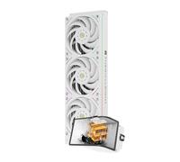 THERMALRIGHT Wonder Vision 360 UB ARGB Blanco Enfriador de CPU AIO, para AM5/Intel LGA1851/1700, pantalla curva 3D de 6,67 pulgadas con resoluciones de 2400x1080, pantalla de panel magnético, soporte