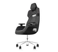 Thermaltake Argent E700 Gaming Chair Storm Black | Diseño por Studio F.A. Porsche | Silla de Oficina | Cuero auténtico | Ergonómica | Máximo Confort | Negro