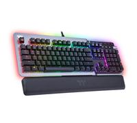Thermaltake argent k5 rgb teclado juego usb qwerty inglés titanio
