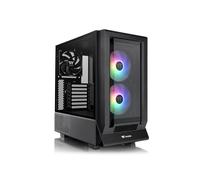 Thermaltake Ceres 350 MX | Caja ATX Mid Tower | Placas Base de Conectores Ocultos | Paneles Frontales Intercambiables | 3 Ventiladores Preinstalados | Adimite Radiador 360mm | Negro