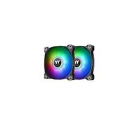 Thermaltake CL-F115-PL12SW-A Pure Duo 12 ARGB Sync Radiator Fan (2-Fan Pack), Negro