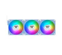 Thermaltake - CL-F198-PL12BU-A sistema de refrigeración para ordenador Carcasa del ordenador Ventilador 12 cm Azul 3 pieza(s)