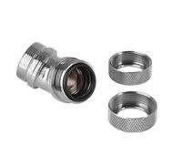 Thermaltake Pacific Petg Tube 45-Degree Dual Compression - Refrigeración por Agua, Color Cromo