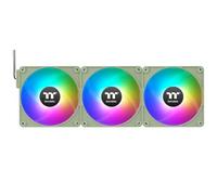 Thermaltake CT120 EX aRGB Matcha Green 120mm Pack de 3 ventiladores PC