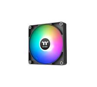 Thermaltake CT120 Reverse ARGB Sync (Pack de 2) | Ventilador PC PWM 120mm ARGB 5V | Diseño de Flujo Invertido | Conexión Daisy-Chain | 9 LEDs direccionables | Hasta 2000 RPM | Negro