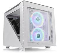 Thermaltake divider 200 tg snow/micro atx case/pc-caseempered glass/