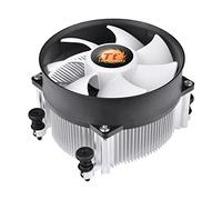 Thermaltake Enfriador de CPU A2 de gravedad de 95 W para escritorio, 92 mm, 4 pines, PWM, 1200~3500 rpm, ventilador de refrigeración de extrusión de aluminio para AMD AM5 AM4 CL-P078-AL09WT-A