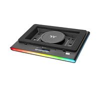Thermaltake Enfriador Massive Extreme para portátil; portátil de hasta 18 Pulgadas; 800~3500 RPM; 48.5 CFM; Ventilador de Flujo Cruzado de 120 mm; Sensor de Temperatura Ambiental; Rueda de