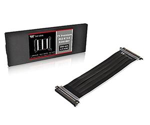 Thermaltake - Extensor de Cable TT Gaming PCI-E x16 3.0, 200 mm, AC-053-CN1OTN-C1, Color Negro Negro