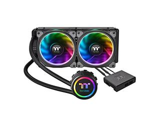 Thermaltake Floe Doble Anillo RGB 240 TT Premium Edition PWM TR4 lga2066 multifunción de Preparado para Sistema de refrigeración líquido de la CPU Cooler cl-w157-pl12sw-a 240 mm