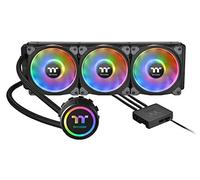 Thermaltake Floe DX 360 mm, LED de doble anillo, 16.8 millones de colores habilitado para software (TT RGB Plus/Alexa/Razer Chroma), AMD (AM5/AM4)/Intel (LGA 2066/1200), AIO CPU Liquid Cooler