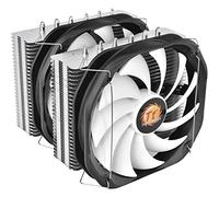 Thermaltake Frio Extreme Silent 14 Dual - Ventilador para PC, Color Negro y metálico